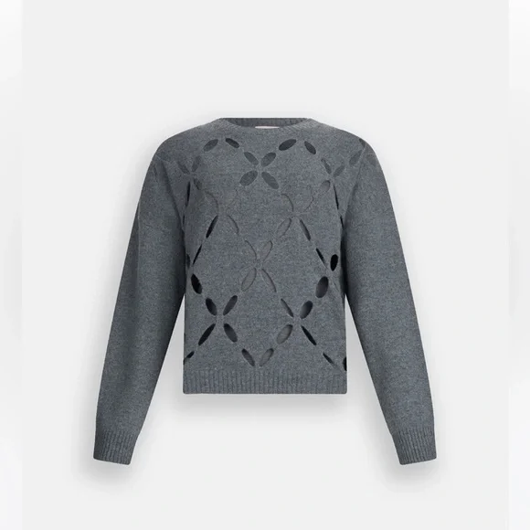 NWT Lui JO 100% wool jumper with cut-out detailing. Sz XL